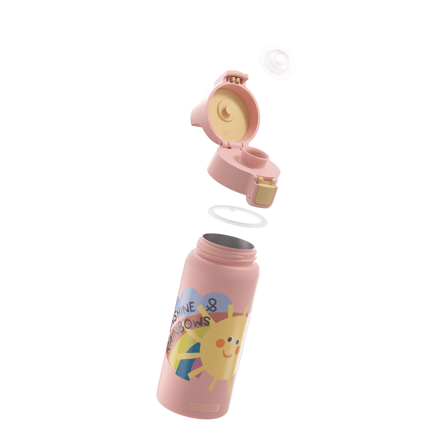 SIGG Thermo Trinkflasche <br>Shield Therm One 0.5L<br> Recycling-Edelstahl <br> Schadstofffrei <br>auslaufsicher <br>  hält Flüssigkeiten kalt/heiss