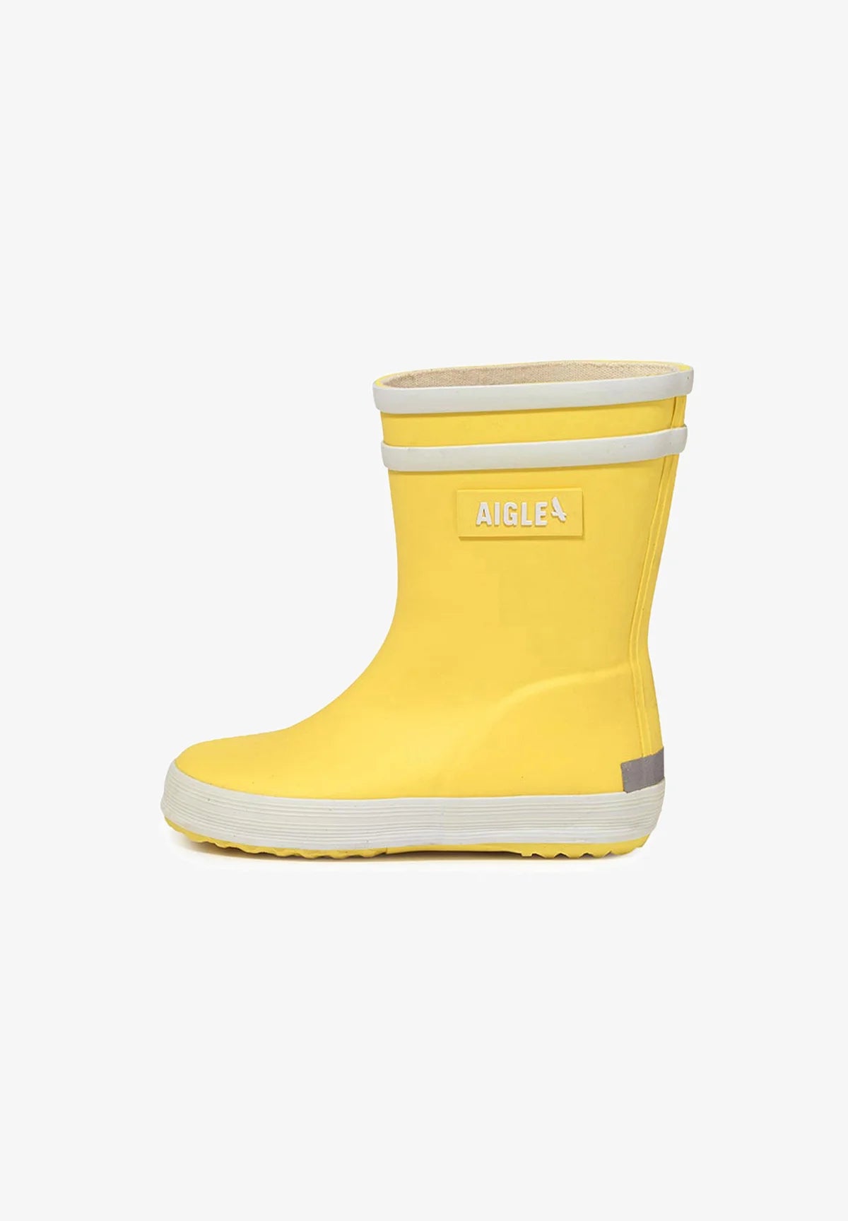 AIGLE Gummistiefel <br> Baby Flac <br>Gr. 22, 23 <br>ungefüttert <br> aus Naturkautschuk<br> Innensohle herausnehmbar<br> 100% wasserdicht