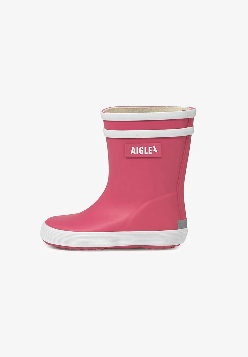 AIGLE Gummistiefel <br> Baby Flac <br>Gr. 22, 23 <br>ungefüttert <br> aus Naturkautschuk<br> Innensohle herausnehmbar<br> 100% wasserdicht