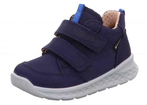 SUPERFIT wasserdichter Leder-Schuh/Sneaker<br> Breeze <br>Gr. 21 bis 28<br> Innensohle herausnehmbar<br> ideal für Frühling, Sommer & Herbst <br>GORE-TEX (100% wasserdicht)