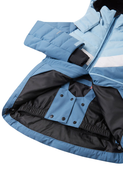 REIMA Primaloft-Skijacke/Winterjacke<br> Luppo <br>Gr. 128, 134, 140, 146, 152, 158, 164<br> mit Primaloft (künstliche Daune) wattiert<br> Schneefang & verstellbare Ärmelbündchen mit Lycraeinsätzen<br> funktionelle Detail <br> WS 15'000 mm