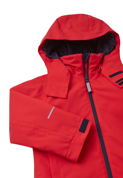 REIMA TEC Skijacke/Winterjacke Palsi <br>Gr. 104 bis 140<br> Schneefang & verstellbare Ärmelbündchen<br> funktionelle Details<br> WS 10'000 mm