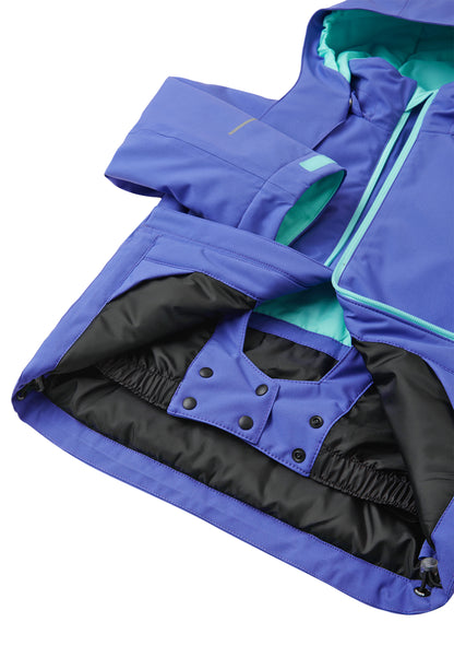 REIMA TEC Skijacke/Winterjacke Palsi <br>Gr. 104, 110, 122, 128, 134, 140<br> Schneefang & verstellbare Ärmelbündchen<br> funktionelle Details<br> WS 10'000 mm