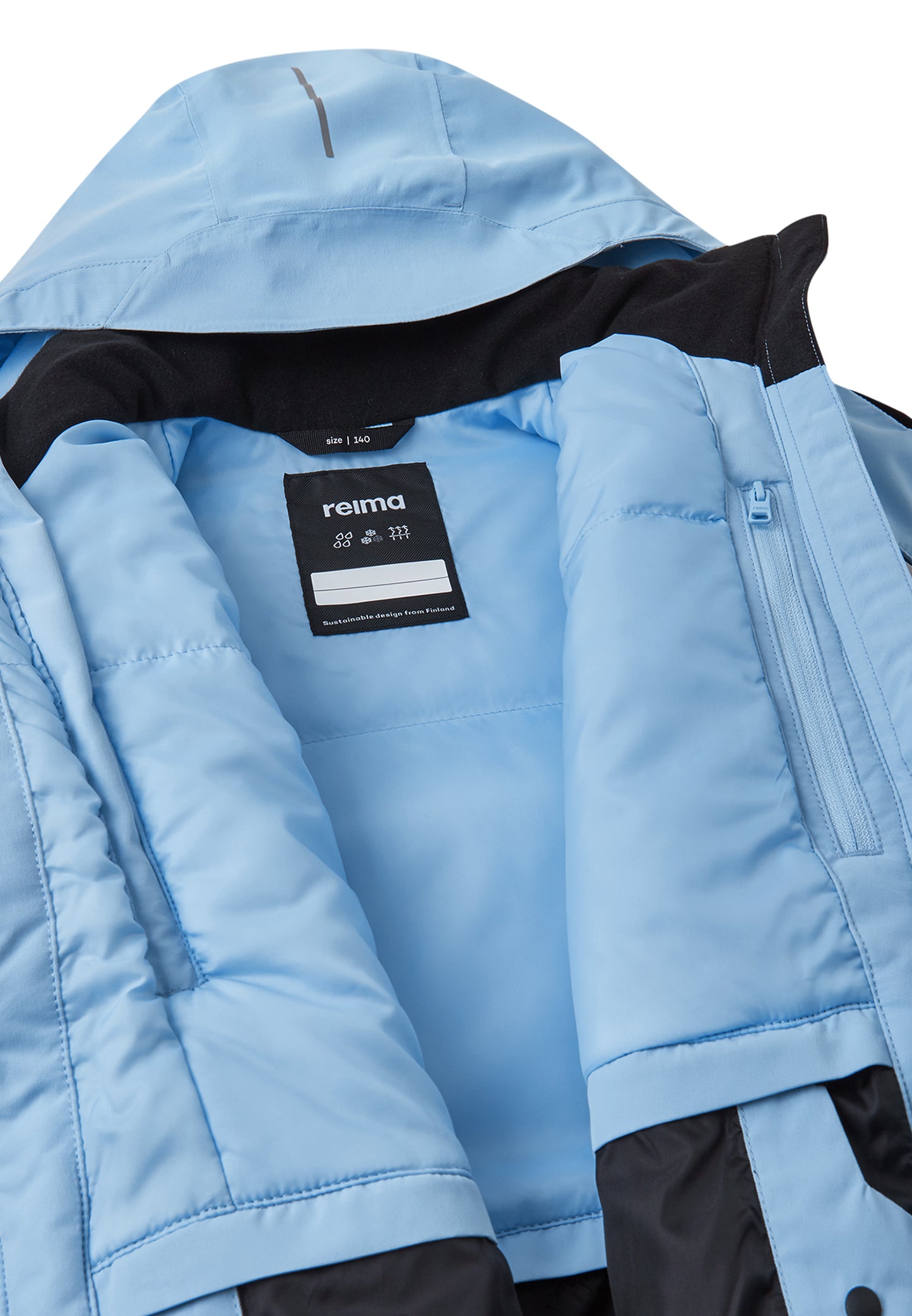 REIMA Skijacke/Winterjacke<br> Perille <br>Gr. 146 bis 164<br> Schneefang&verstellbare Ärmelbündchen<br> mit Lycraeinsätzen mit Daumenloch<br> funktionelle Details <br> WS 10'000 mm