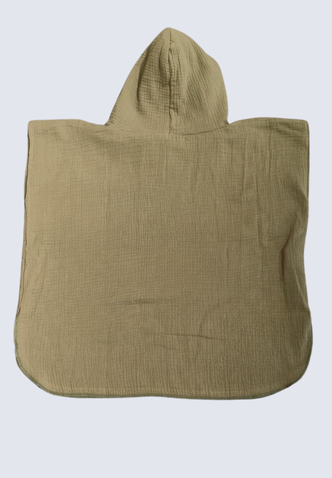 Bade-Poncho aus Bio-Musselinstoff
