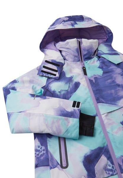 REIMA TEC Skijacke/Winterjacke Posio <br>Gr. 146 bis 164<br> Schneefang & verstellbare Ärmelbündchen mit Lycraeinsätzen<br> Lüftungs-Reissverschlüsse & wasserdichte Reissverschlüsse <br>funktionelle Details<br> WS 12'000 mm