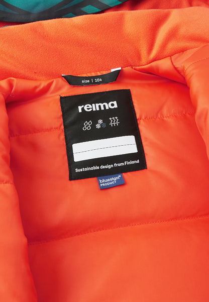 REIMA TEC Winteroverall/Skianzug Reach <br>Gr. 128 bis 164<br>robuster Po- und Knie/Schienbeinbereich <br>verstellbare Ärmelbündchen&Lycra-Einsätze <br> Taille regulierbar<br> Schneefang <br>funktionelle Details <br>WS >12'000 mm