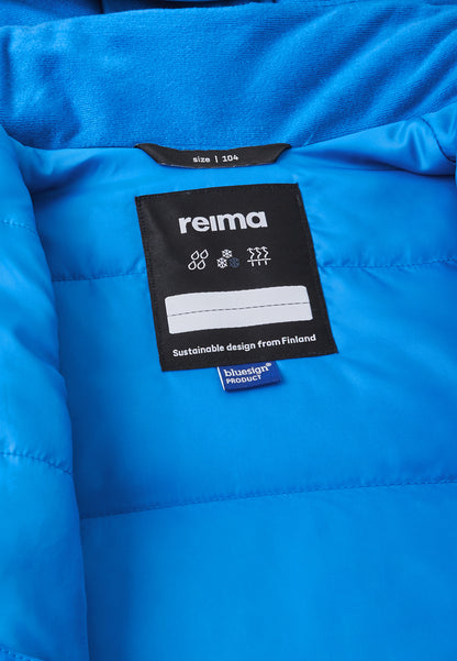 REIMA TEC Winteroverall/Skianzug Reach <br>Gr. 128 bis 164<br>robuster Po- und Knie/Schienbeinbereich <br>verstellbare Ärmelbündchen&Lycra-Einsätze <br> Taille regulierbar<br> Schneefang <br>funktionelle Details <br>WS >12'000 mm