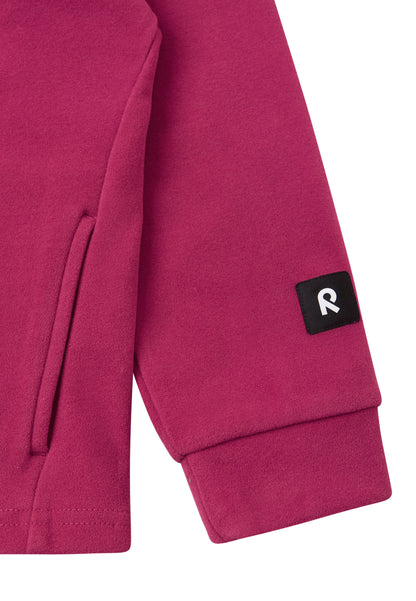 REIMA Jacke Fleece<br> Tarpeen<br> Gr. 98, 104, 116, 128, 134, 140 <br> weiches warmes, funktionelles Fleece <br> recyceltes Material<br> warm, 280 g/m2 Dicke<br> zum separat- oder darunter tragen