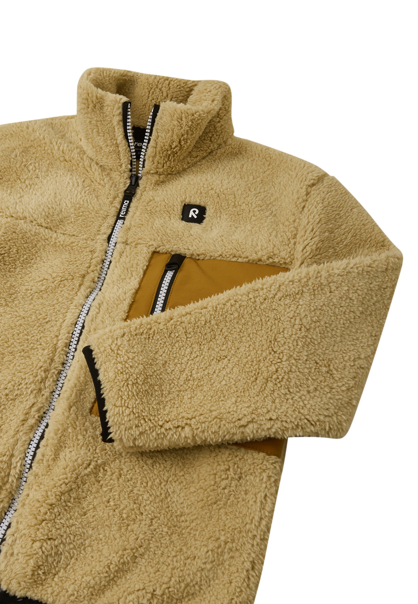 REIMA Fleece-Jacke <br> Turilas<br> Gr. 128 bis 164<br> aussen warm und flauschig, innen hautfreundliches Fleece<br> recyceltes Material<br> sehr warm, 370 g/m2 Dicke