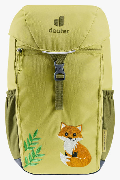 DEUTER Kinder-Rucksack <br> Waldfuchs 10L<br> bequem & leicht<br> mit Brustgurt, herausnehmbarem Sitzkissen und Regenhülle<br> ab ca. 3.5 Jahren 24-30cm Rückenlänge