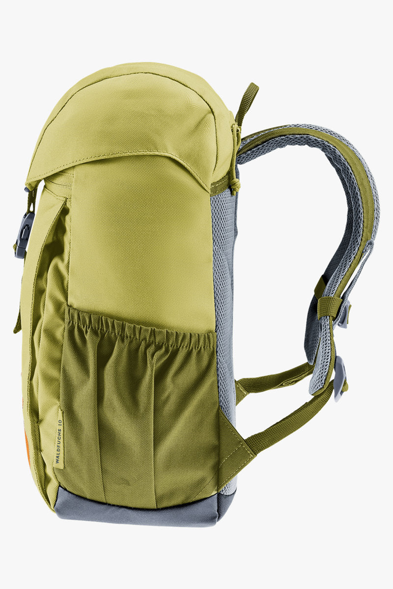 DEUTER Kinder-Rucksack <br> Waldfuchs 10L<br> bequem & leicht<br> mit Brustgurt, herausnehmbarem Sitzkissen und Regenhülle<br> ab ca. 3.5 Jahren 24-30cm Rückenlänge