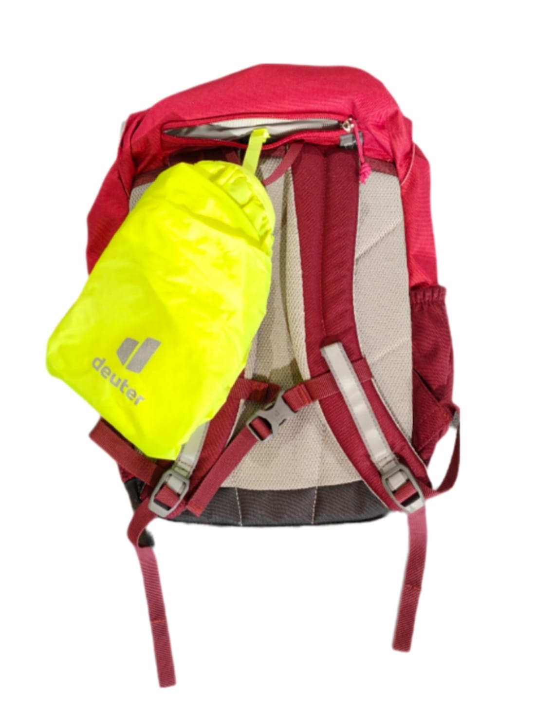 DEUTER Kinder-Rucksack <br> Waldfuchs 10L<br> bequem & leicht<br> mit Brustgurt, herausnehmbarem Sitzkissen und Regenhülle<br> ab ca. 3.5 Jahren 24-30cm Rückenlänge