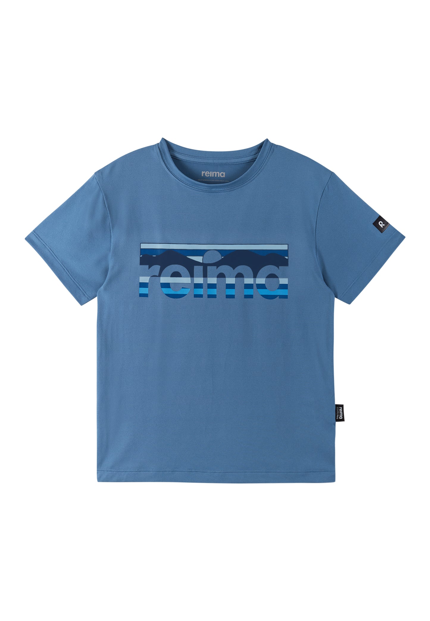 REIMA UV-Shirt / Sport-Shirt<br> Vauhdikas <br>Gr. 104, 116, 134, 140, 146, 152<br> UV-Schutzfaktor 40+<br> schnelltrocknend<br> kühlend, dank natürlichem Xylitol