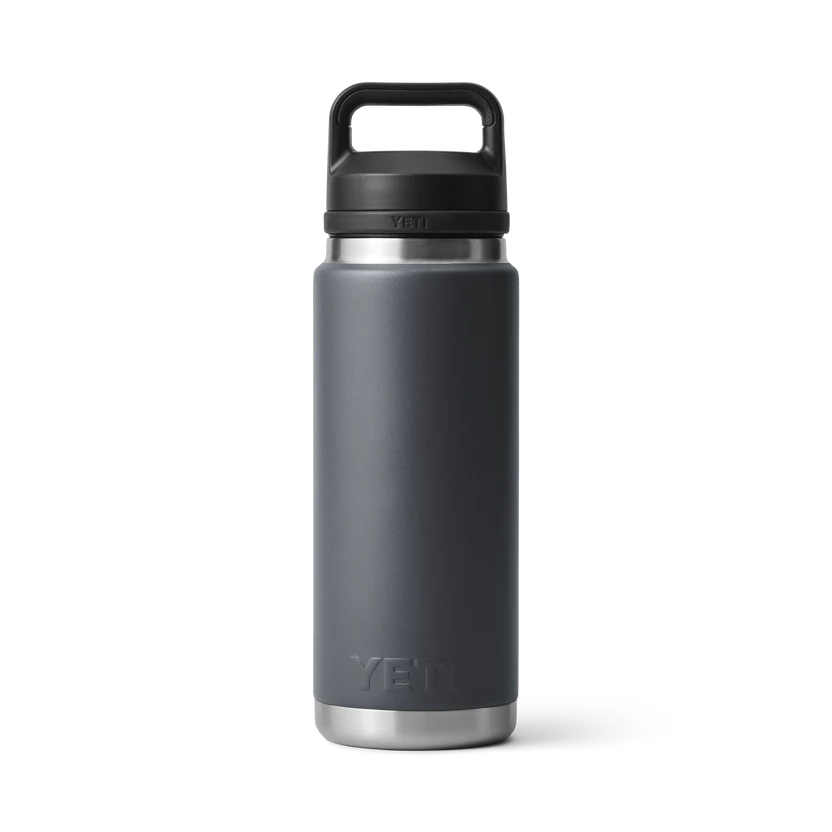 YETI isolierte Trinkflasche <br> Rambler 530ml<br> aus hochwertigem Edelstahl <br> Schadstofffrei <br>auslaufsicher <br> 1 Deckel mit 2 Trink-Grössen<br> hält Flüssigkeiten kalt/heiss