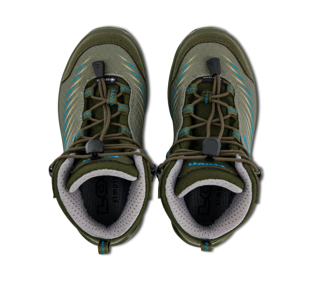 LOWA wasserdichter Wander/Trekkingschuh<br> Zirrox II GTX MID JR.<br>Gr. 26, 27, 31, 34 <br> für Waldspielgruppe, Waldtage und zum Wandern<br>GORE-TEX (100% wasserdicht)