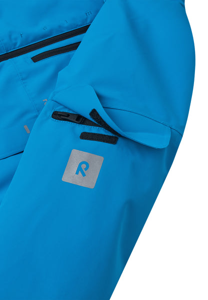 REIMA TEC Skijacke/Winterjacke AKTIONSFARBE <br>Tieten <br>Gr. 128, 164<br> Schneefang & verstellbare Ärmelbündchen mit Lycraeinsätzen<br> funktionelle Details<br> WS 10'000 mm