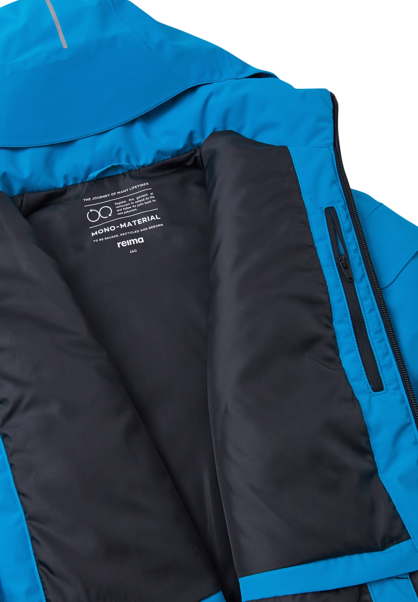 REIMA TEC Skijacke/Winterjacke AKTIONSFARBE <br>Tieten <br>Gr. 128, 164<br> Schneefang & verstellbare Ärmelbündchen mit Lycraeinsätzen<br> funktionelle Details<br> WS 10'000 mm